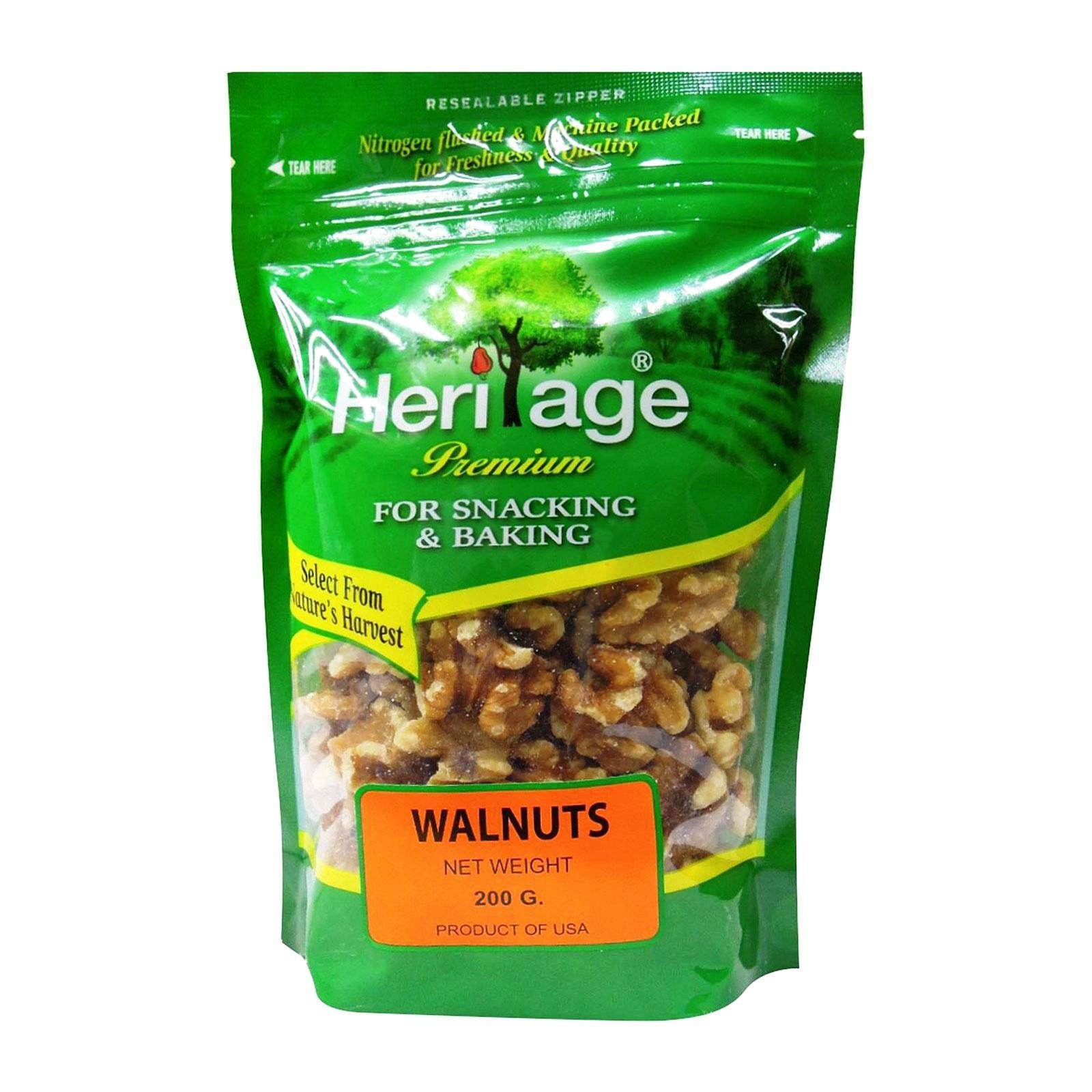 Heritage Raw Walnut 200 Gms