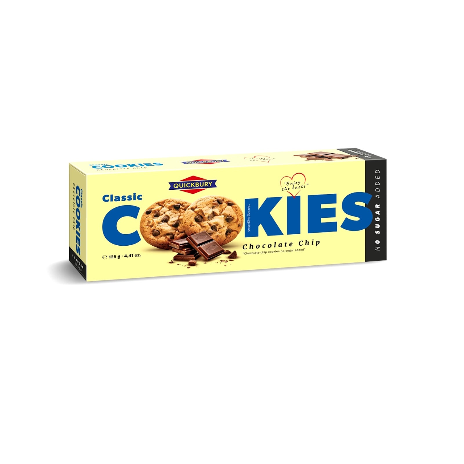 Quick bury Sugar Free Chocolate Chip Cookies 126 gm