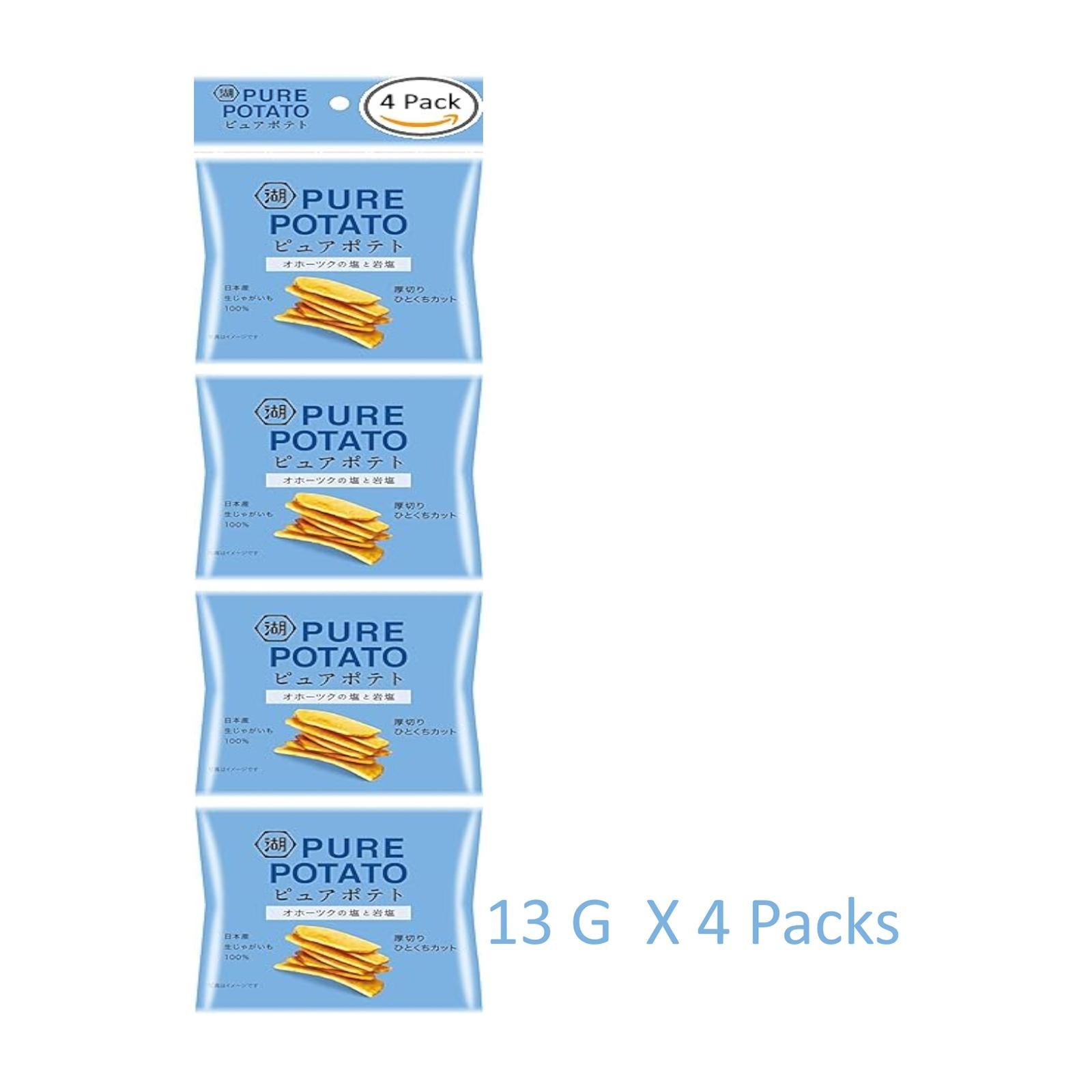 Koikeya Okhotsk Sea Salt & Rock Salt Flavor 52 Gms