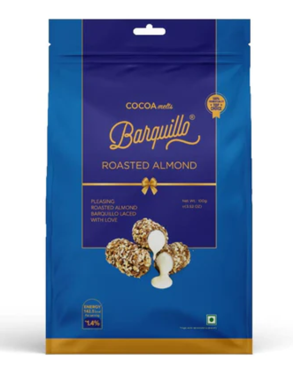 Cocoa Melts Barquillo Roasted Almond 100 Gms