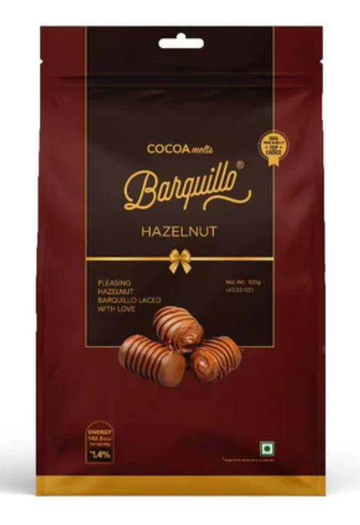 Cocoa Melts Barquillo Hazelnut Chocolate 100 Gms