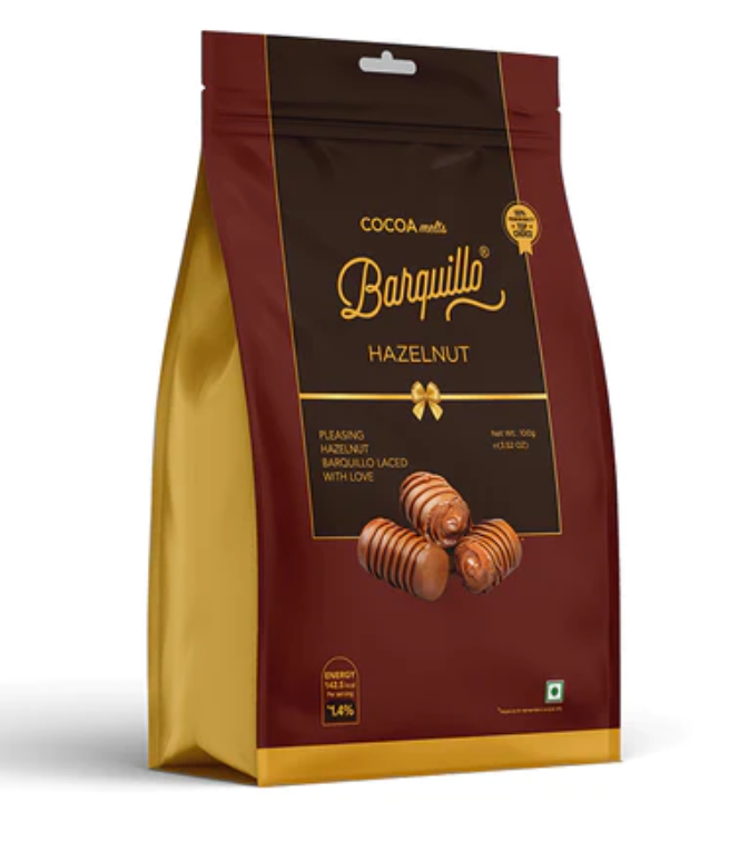 Cocoa Melts Barquillo Hazelnut Chocolate 100 Gms