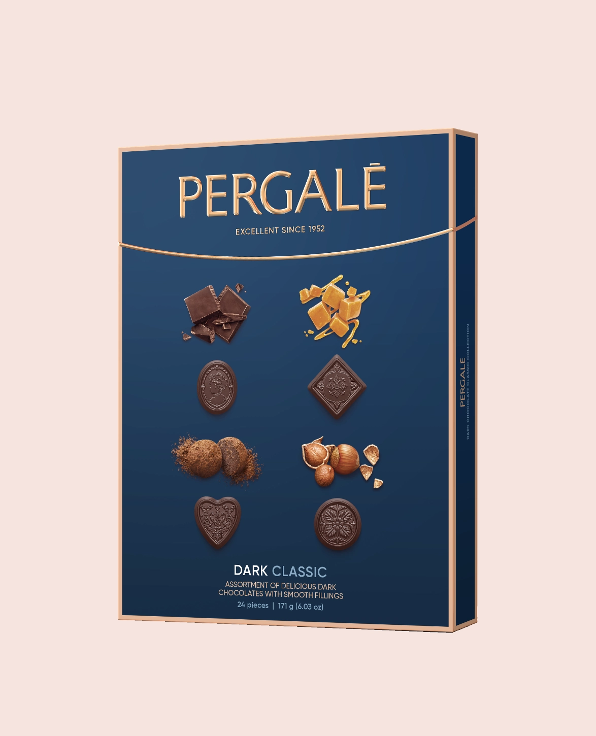 Pergale Assorted cocoa delights Dark Classic Chocolate 177 Gm