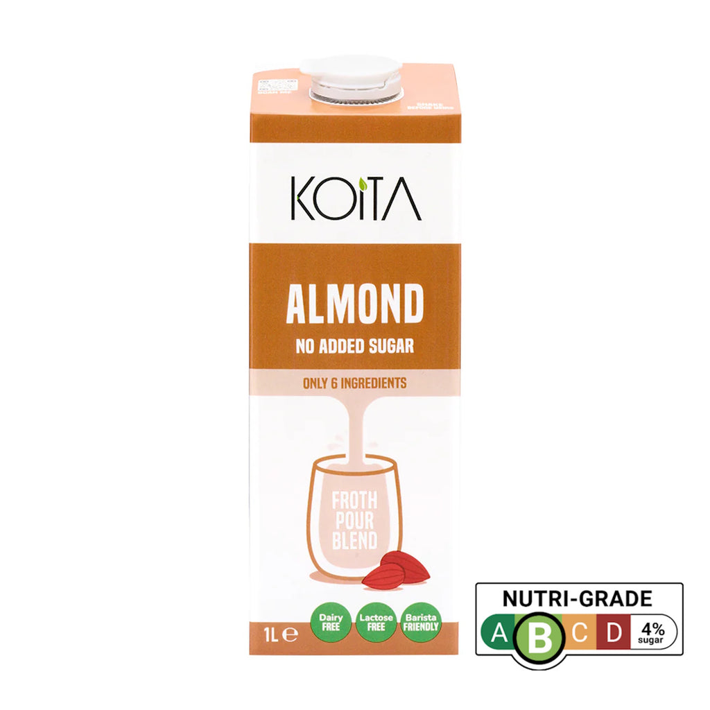 Koita Almond Milk No Added Sugar 12 X 1L
