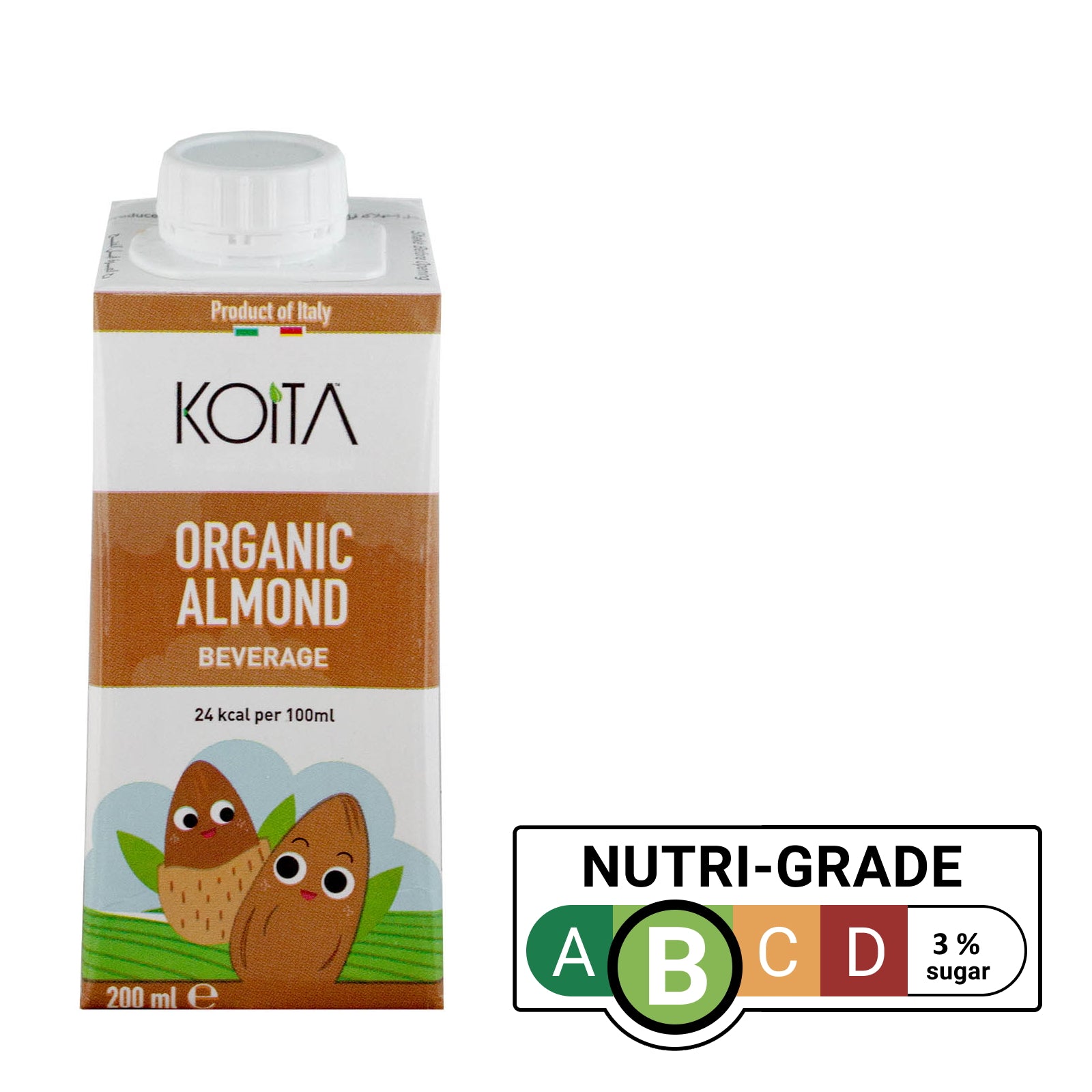 Koita Almond Beverage 24Kcal Per 100ML 24 x 200ml