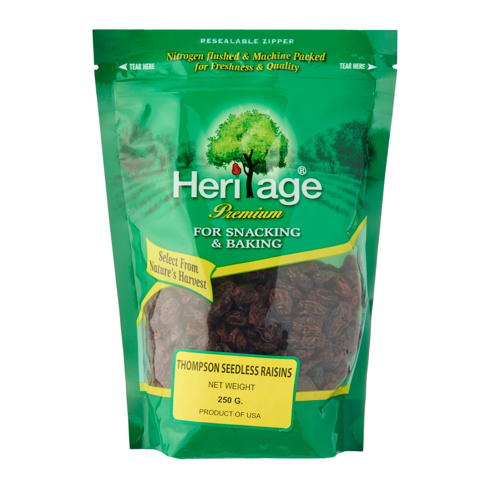 Heritage Black Raisins 250 gms