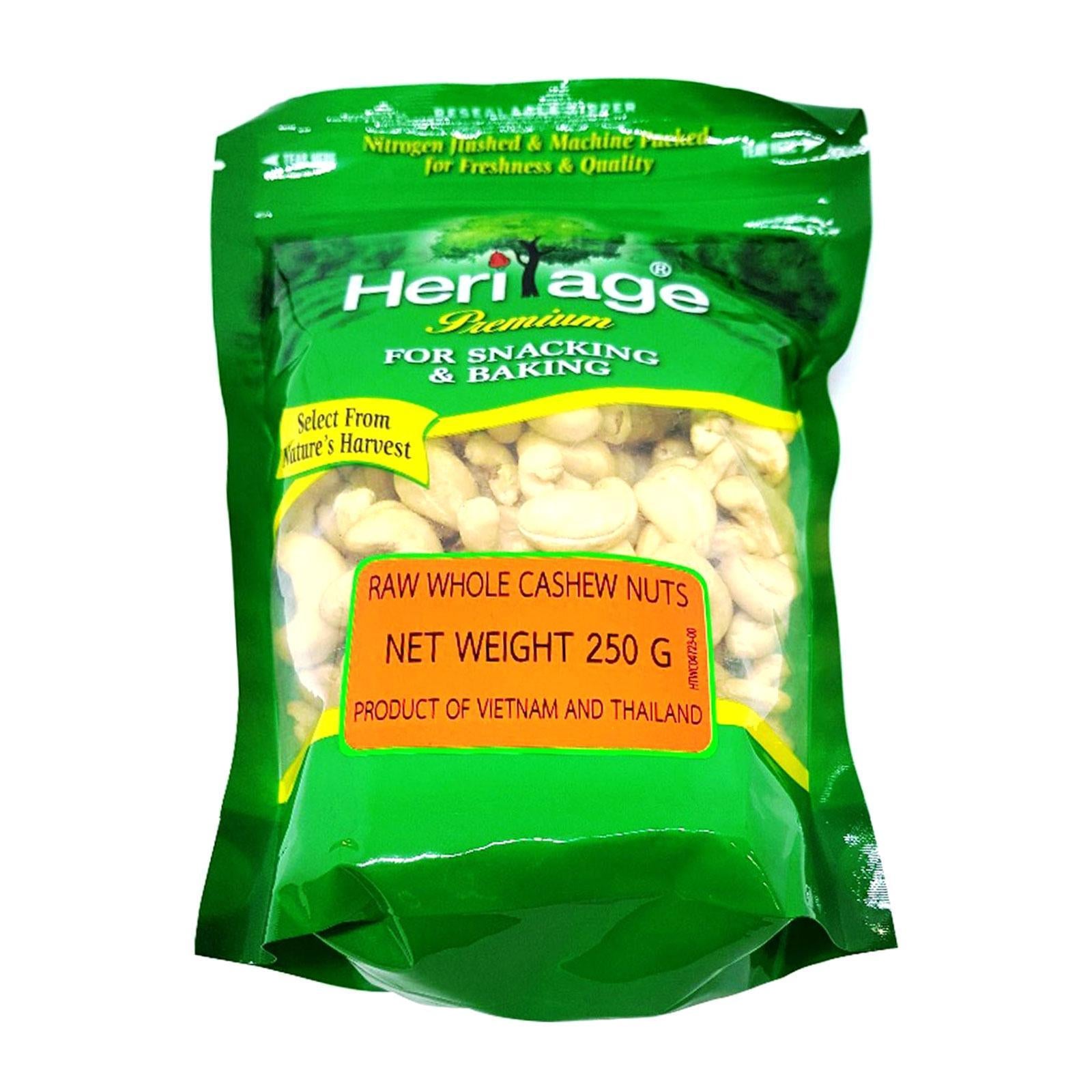 Heritage Raw Cashew 250 Gms