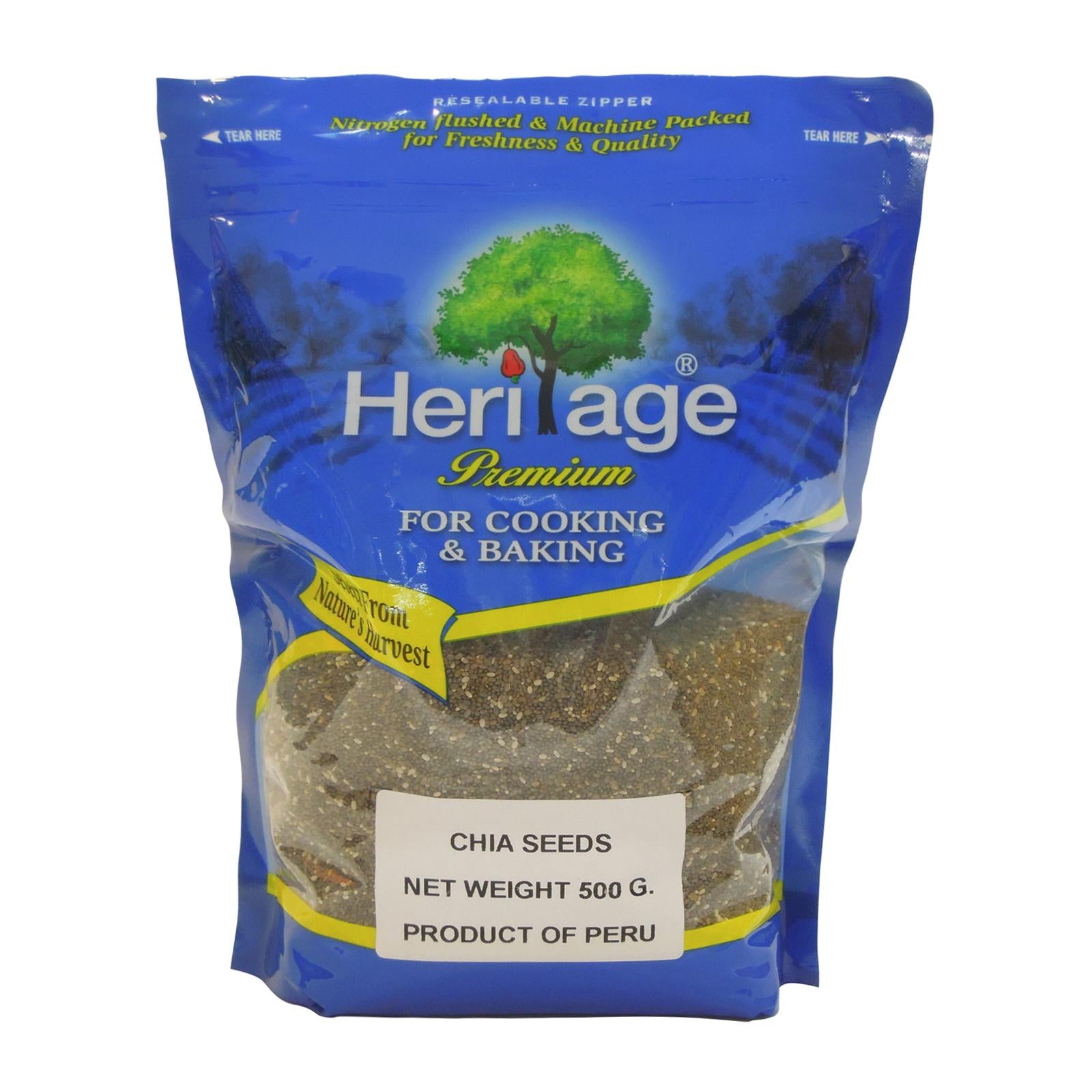 Heritage Chia Seeds 500 gms