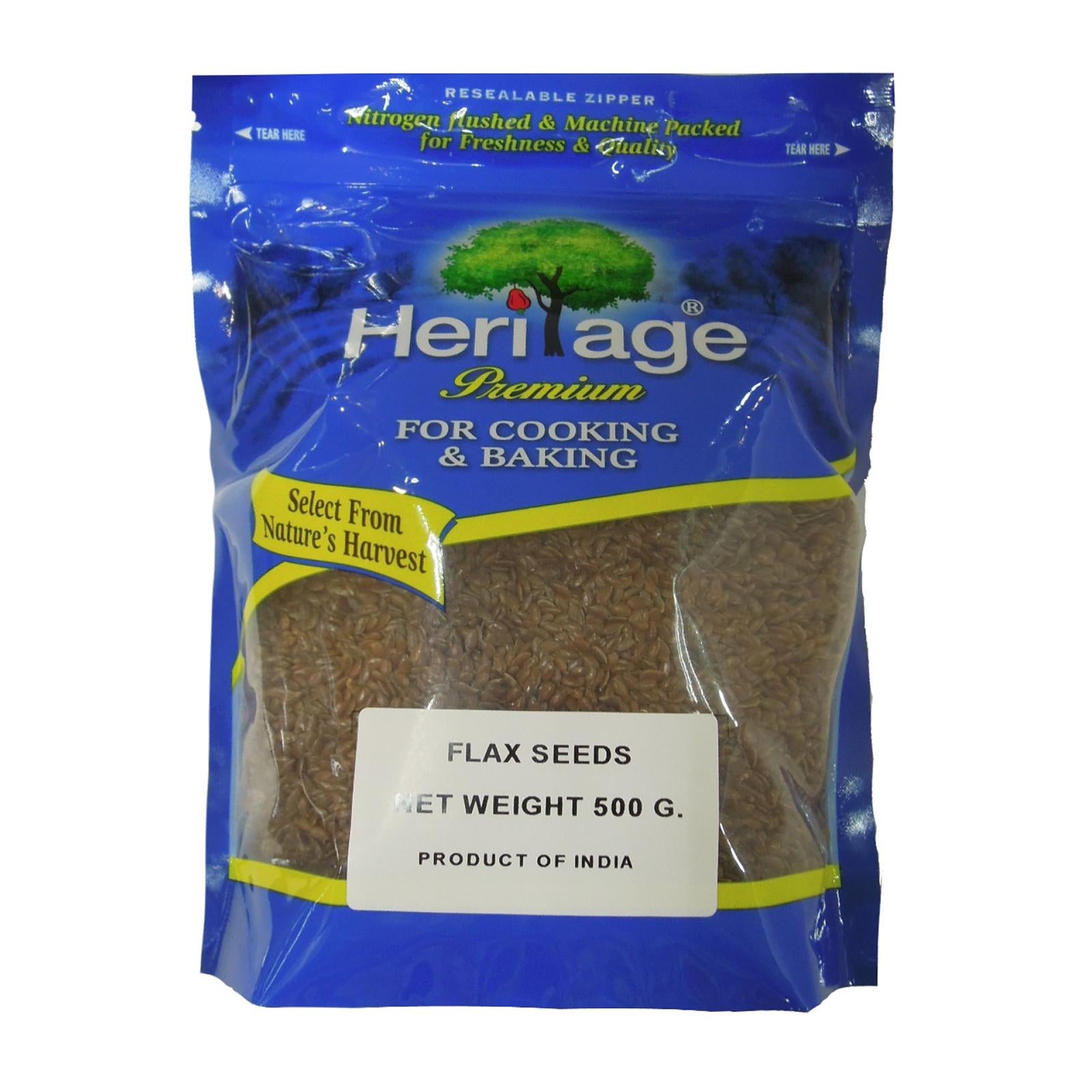 Heritage Flax Seeds 500 Gms