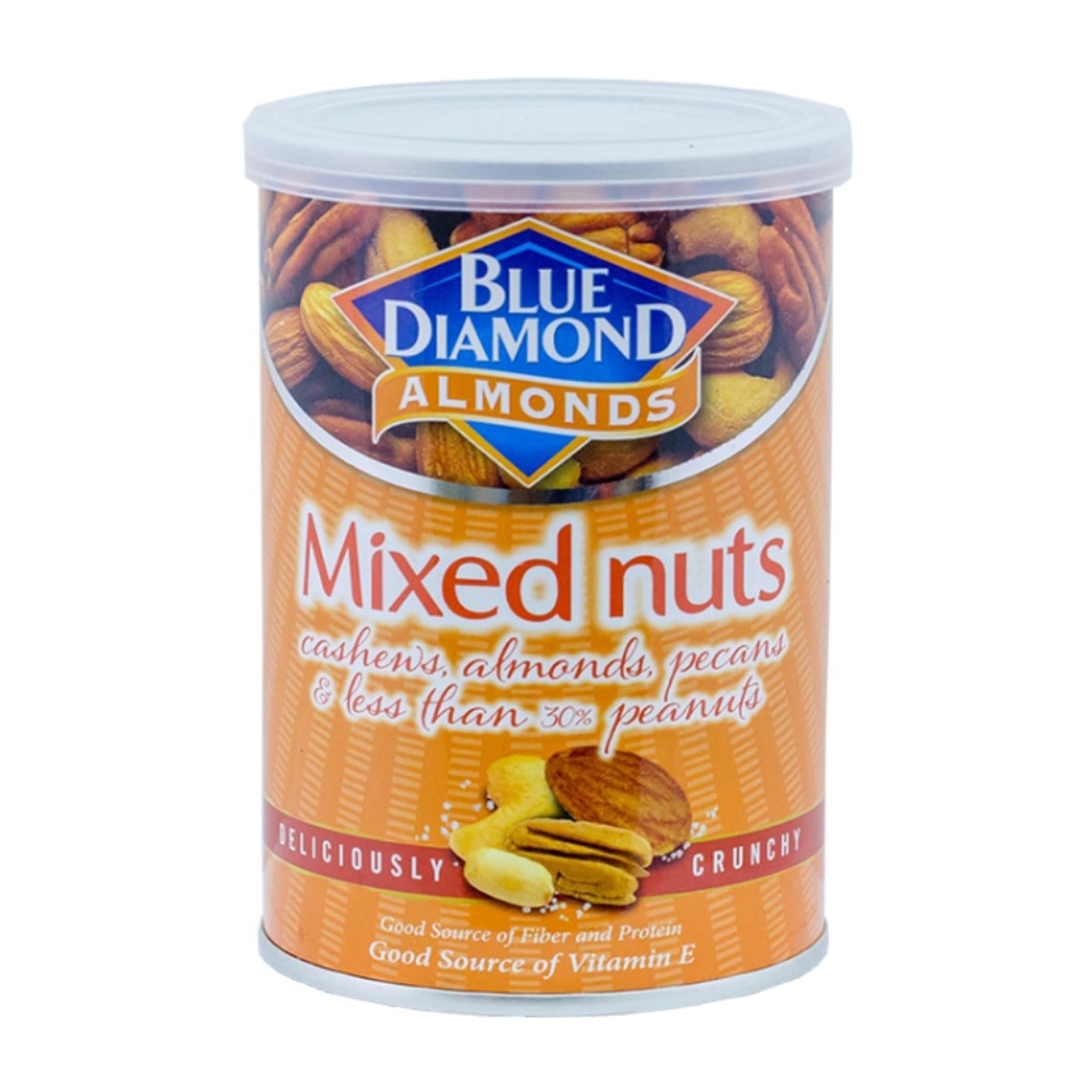 Blue Diamond Roasted Mixed Nuts ( Cashew Almonds Pecans And less than 30% Peanuts) 135 gm