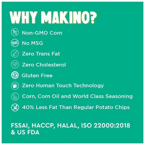 Makino Nacho Chips Cheese 60 Gms
