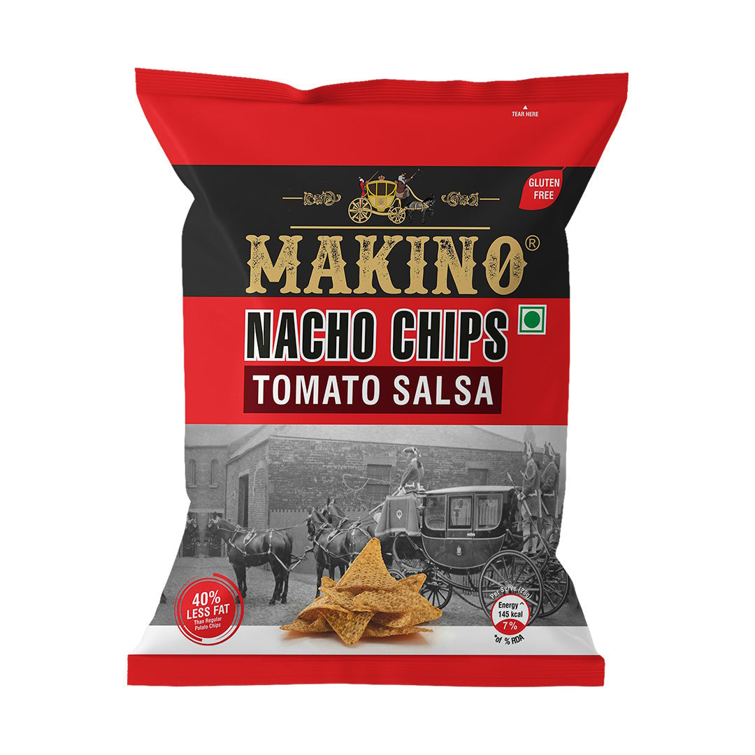 Makino Nacho Chips Tomato Salsa 150 Gms