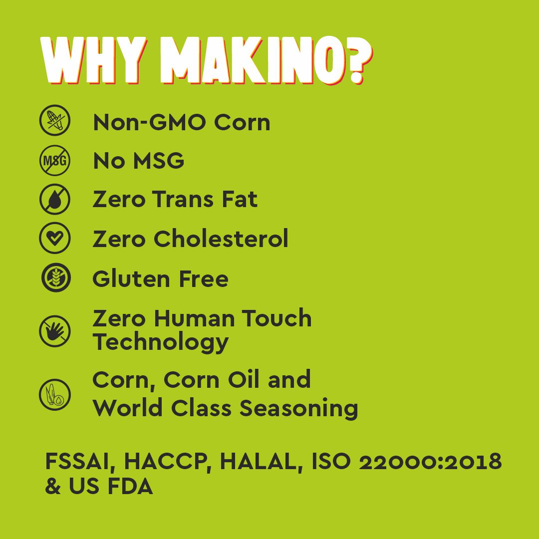 Makino Nacho Chips Sweet Chilli 150 Gms