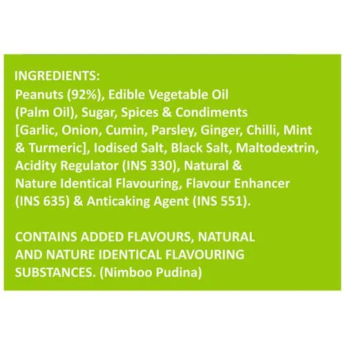 Makino Roasted Peanuts With Lemon And Mint 100 Gms