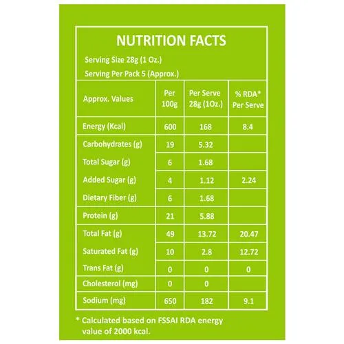 Makino Roasted Peanuts With Lemon And Mint 100 Gms