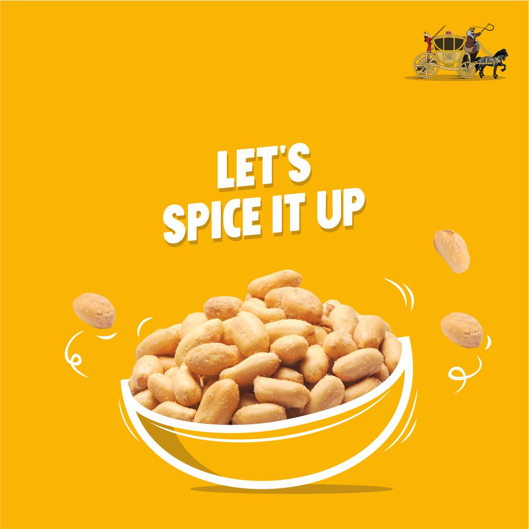 Makino Roasted Peanuts With Garlic 100 Gms